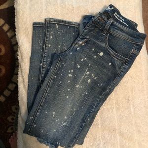 Mossimo Supply Co. Jeans - Mossimo Paint Splatter Skinny Jeans Mossimo Supply Co. Jeans - Mossimo Paint Splatter Skinny Jeans